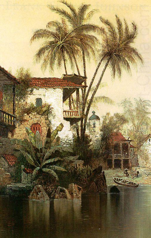 Edwin Deakin Old Panama china oil painting image